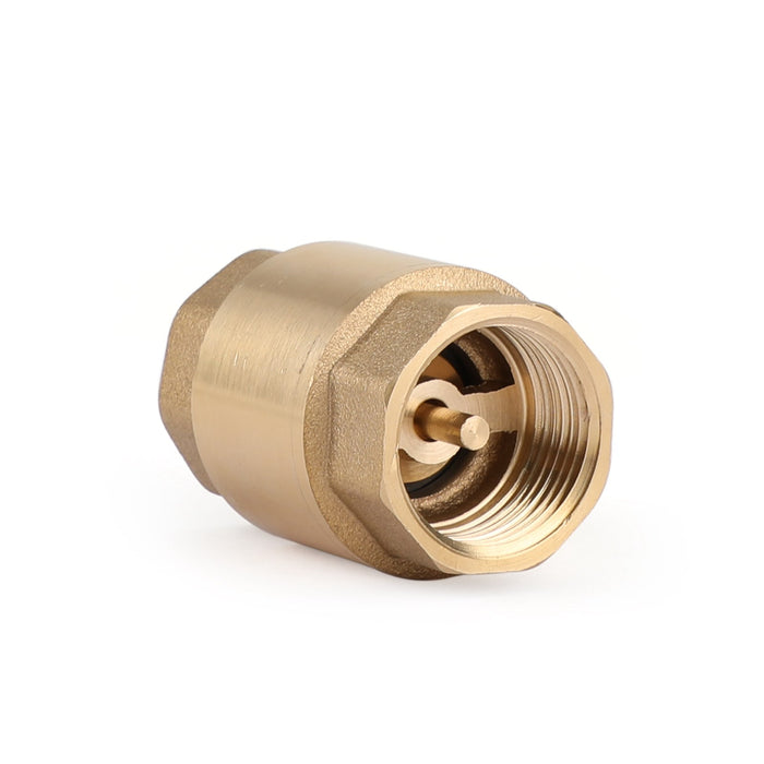 DN15 1/2" NPT In-Line Check Valve Brass Spring Loaded Inline 200PSI, 1/2" DN15