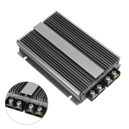 Car, Waterproof Aluminum 20A DC-DC 12V Step Up to 36V Power Supply Converter Transformer 12V to 36V 20A Step-Up Power Supply Converter Regulator