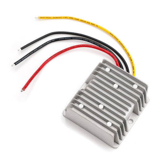 8-40V to 12V 10A DC Voltage Stabilizer Car Power Supply Regulator Waterproof