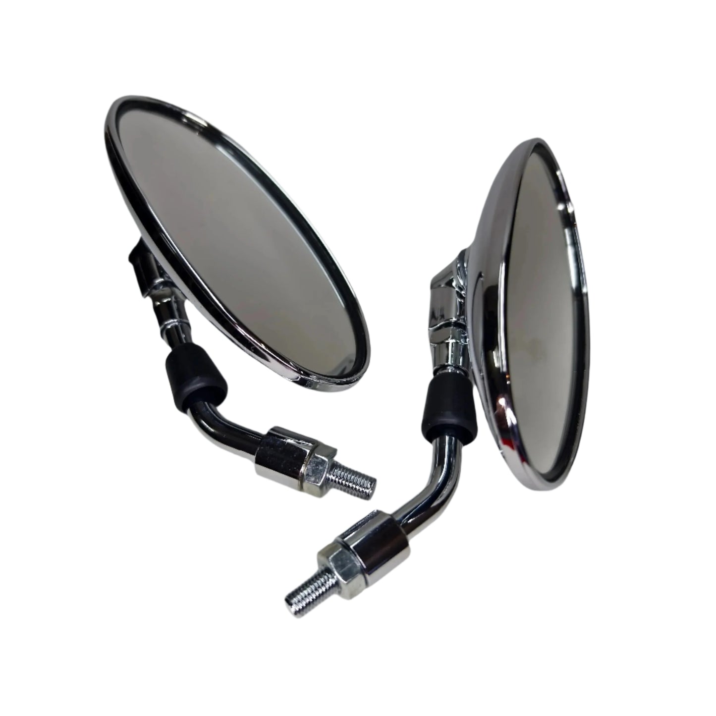 Left+Right Chrome Mirrors For Honda VT400 500 600 700 750 800 1100 Shadow VF750