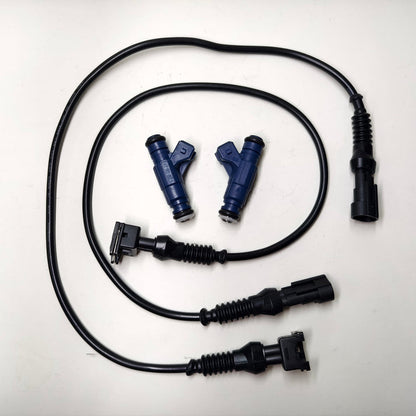 2004-2008 Sportsman 700 EFI 2PCS Fuel Injectors 1202863 0280156208 1253558 100-4332