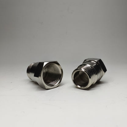 M18 X 1.5 Bung 32mm O2 Oxygen Sensor Test Pipe Extension Extender Adapter Spacer