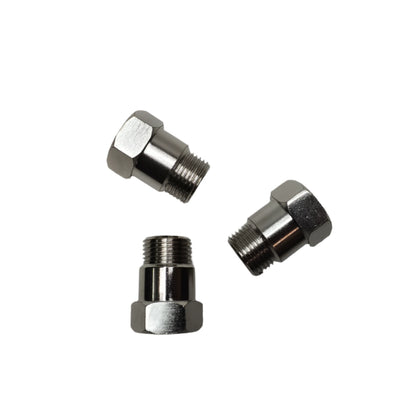 3PCS 32mm O2 Oxygen Sensor M18X1.5Test Pipe Extension Extender Adapter Spacer