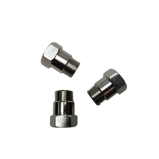 3PCS 32mm O2 Oxygen Sensor M18X1.5Test Pipe Extension Extender Adapter Spacer