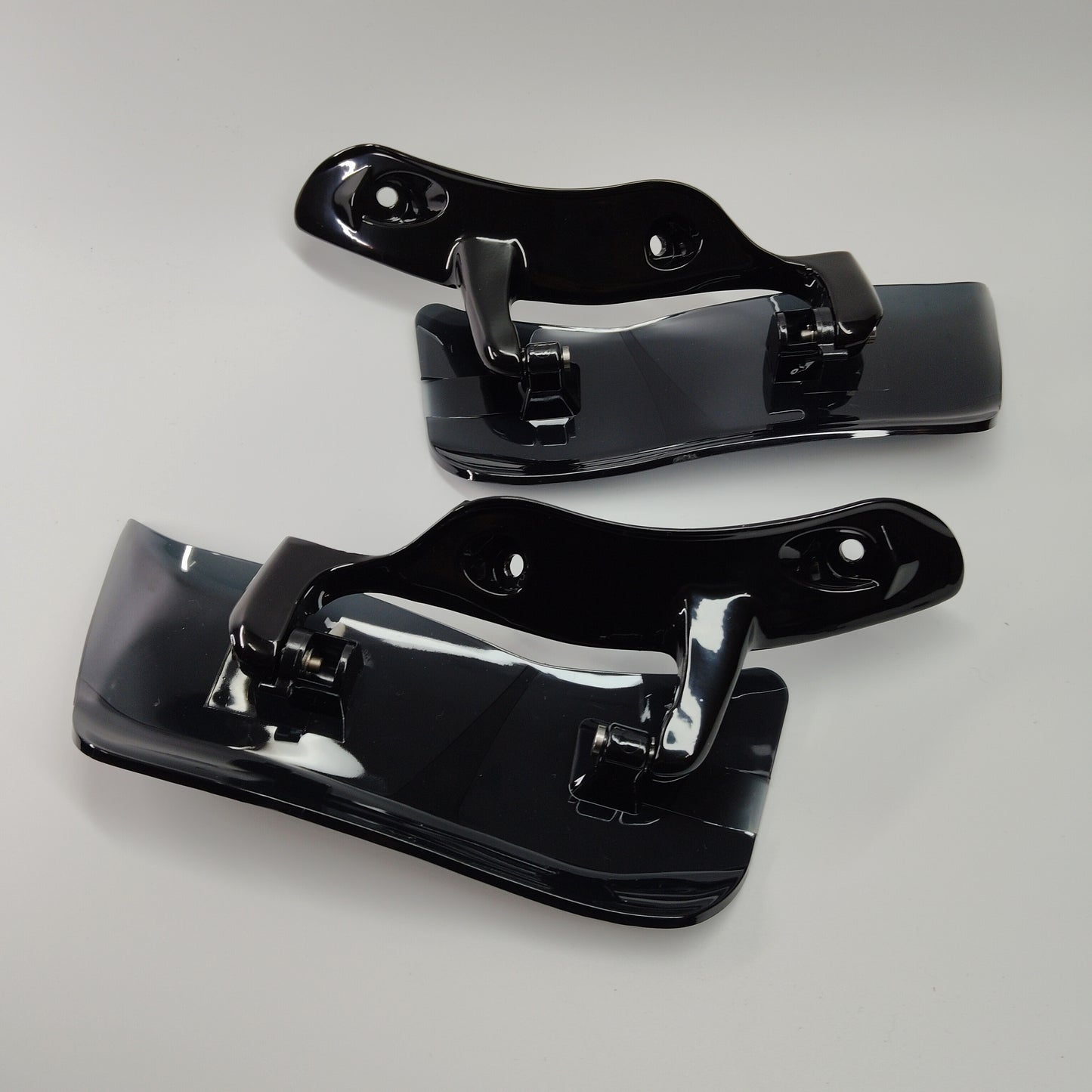 2015-2020 FLTRX Harley Road Glide Left & Right Adjustable Upper Fairing Side Wind Air Deflector Black