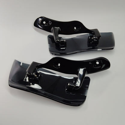2015-2020 FLTRX Harley Road Glide Left & Right Adjustable Upper Fairing Side Wind Air Deflector Black