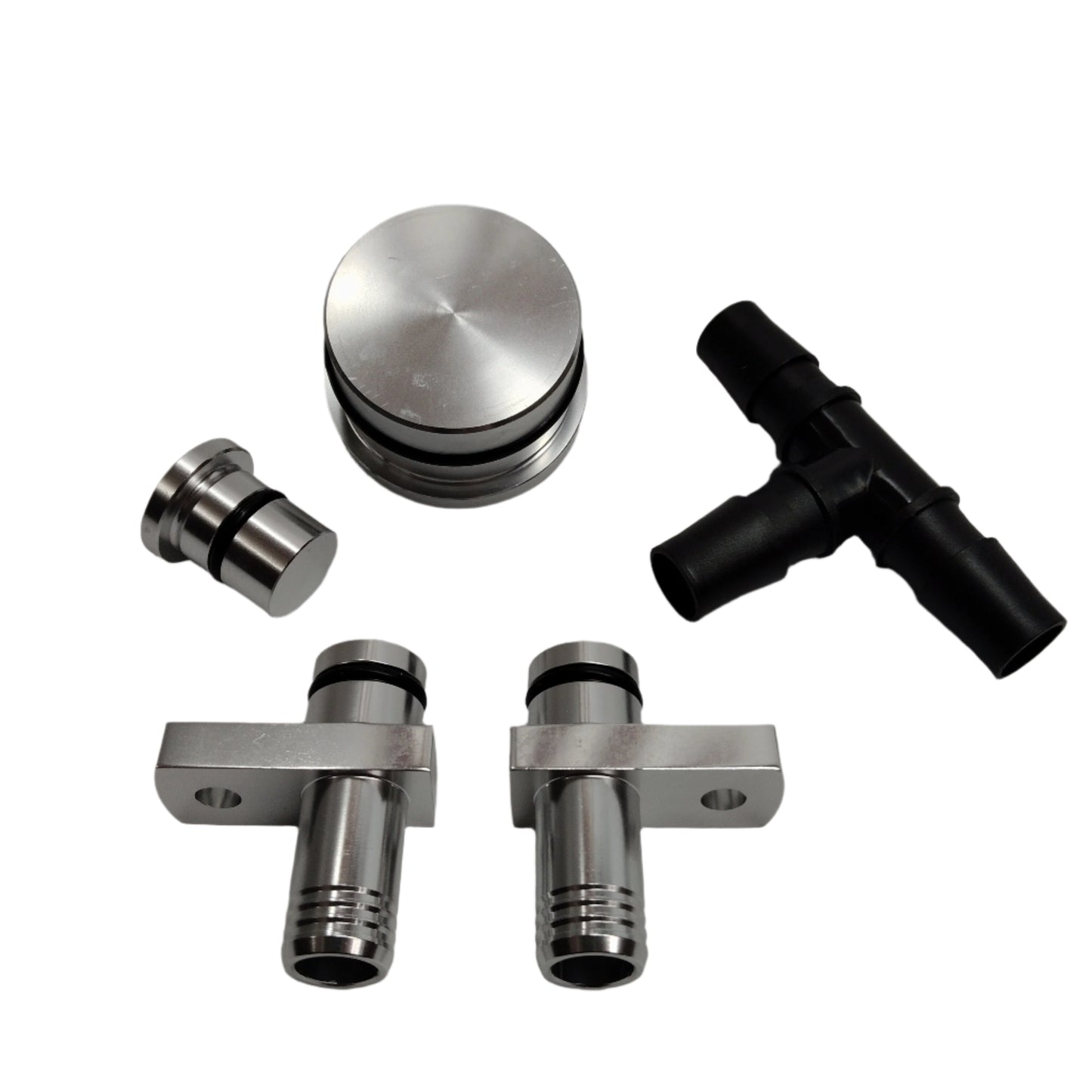 PCV Reroute & Resonator Delete Kit for 2004.5-2010 Duramax Diesel 6.6L LLY LBZ LMM