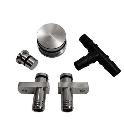 PCV Reroute & Resonator Delete Kit for 2004.5-2010 Duramax Diesel 6.6L LLY LBZ LMM