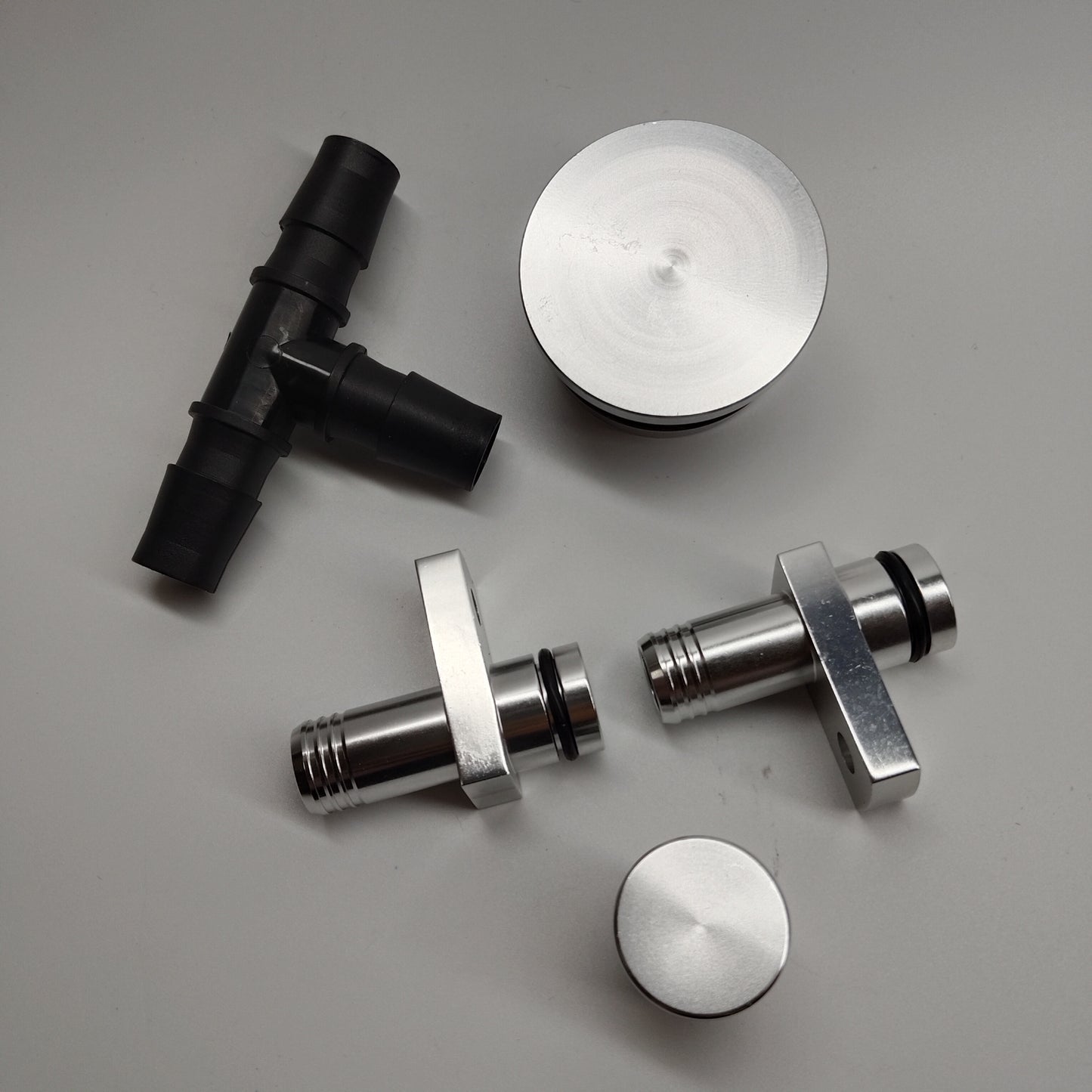 PCV Reroute & Resonator Delete Kit for 2004.5-2010 Duramax Diesel 6.6L LLY LBZ LMM