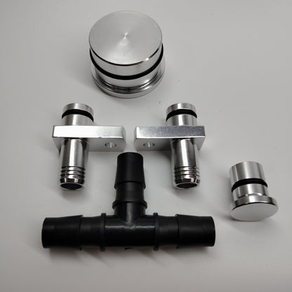 PCV Reroute & Resonator Delete Kit for 2004.5-2010 Duramax Diesel 6.6L LLY LBZ LMM