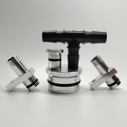 PCV Reroute & Resonator Delete Kit for 2004.5-2010 Duramax Diesel 6.6L LLY LBZ LMM