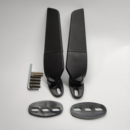 2004-2007 Honda CBR1000RR Adjustable Wing Fin Rearview Mirrors