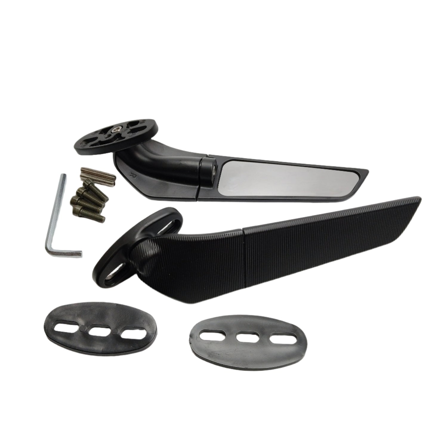 2011-2021 Honda CBR250RR Adjustable Wing Fin Rearview Mirrors