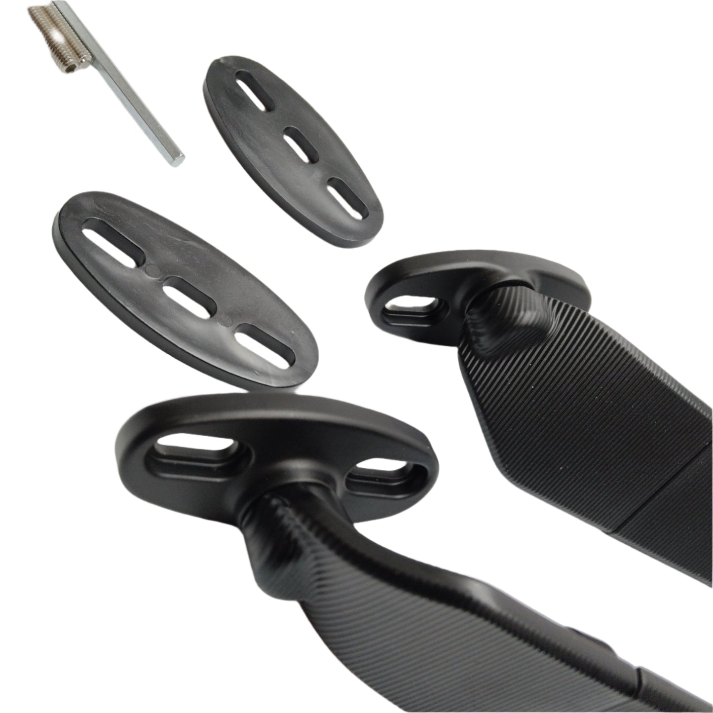 2011-2021 Honda CBR250RR Adjustable Wing Fin Rearview Mirrors