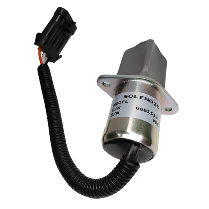 6681513 Fuel Shut Off Solenoid Switch For Bobcat Skid Steer 751 753 763 773 7753