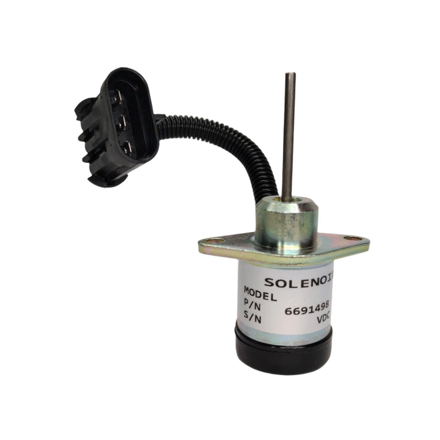 Bobcat S150 S175 S185 T180 T190 Fuel Shut Off Solenoid 6691498 12V