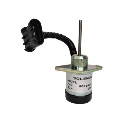 Bobcat S150 S175 S185 T180 T190 Fuel Shut Off Solenoid 6691498 12V