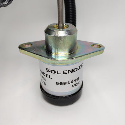 Bobcat S150 S175 S185 T180 T190 Fuel Shut Off Solenoid 6691498 12V