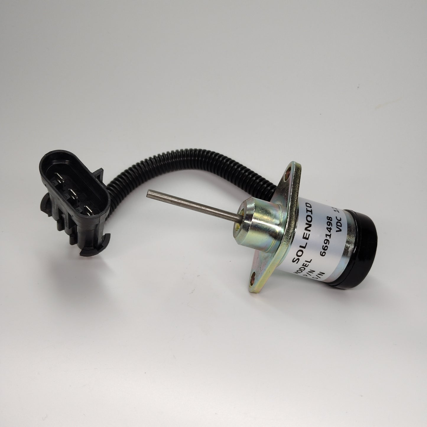 Bobcat S150 S175 S185 T180 T190 Fuel Shut Off Solenoid 6691498 12V