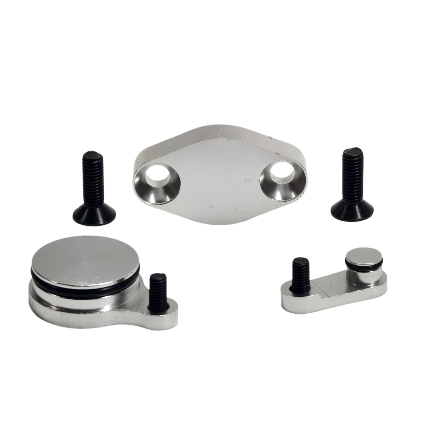 5.3 6.0 LS EGR+EVAP Valve Block Off Plates Kit Purge Solenoid Plug Intake/Exhaust 5.3 6.0 LM7