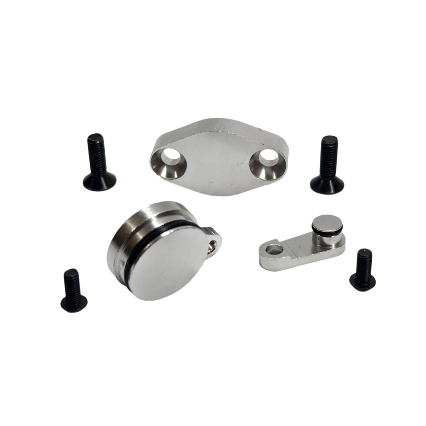 5.3 6.0 LS EGR+EVAP Valve Block Off Plates Kit Purge Solenoid Plug Intake/Exhaust 5.3 6.0 LM7