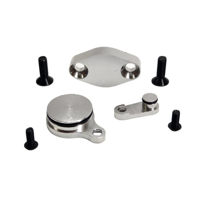 5.3 6.0 LS EGR+EVAP Valve Block Off Plates Kit Purge Solenoid Plug Intake/Exhaust 5.3 6.0 LM7