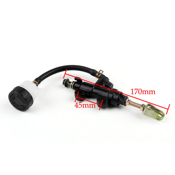 Motorcycle Universal Yamaha / Honda / Kawasaki / Suzuki / Ducati / BMW Rear Master Cylinder Hydraulic Brake Pump Fluid Reservoir