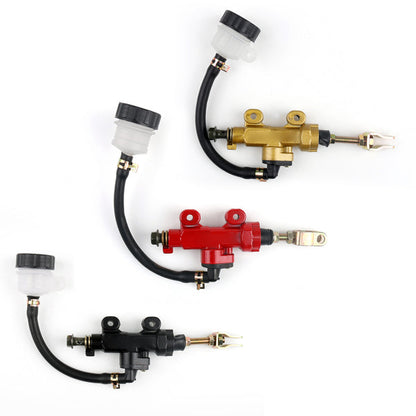 Motorcycle Universal Yamaha / Honda / Kawasaki / Suzuki / Ducati / BMW Rear Master Cylinder Hydraulic Brake Pump Fluid Reservoir