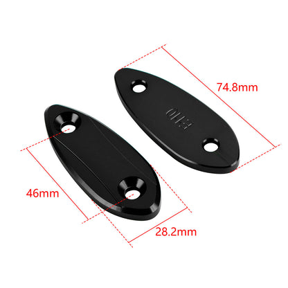 Kawasaki Ninja 650 of the years 2016-2021 Mirror Hole Cap Kit