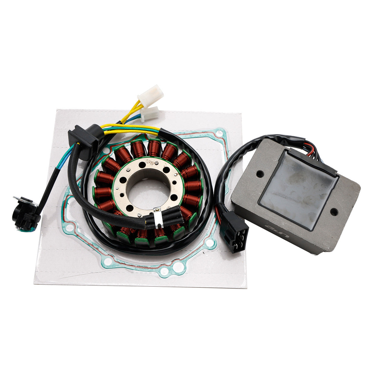 1999-2007 Suzuki Hayabusa GSX1300R 32101-24F00 32800-33E10 Magneto Stator+Regulator Rectifier+Gasket