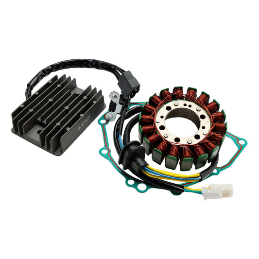 1999-2007 Suzuki Hayabusa GSX1300R 32101-24F00 32800-33E10 Magneto Stator+Regulator Rectifier+Gasket