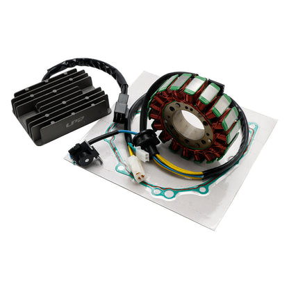 1999-2007 Suzuki Hayabusa GSX1300R 32101-24F00 32800-33E10 Magneto Stator+Regulator Rectifier+Gasket