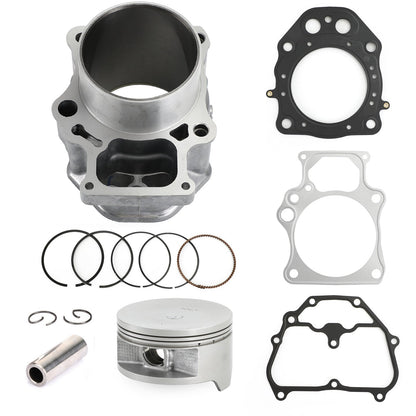 Honda 2012-2019 TRX500 FM/FE/FPE/FPM Fourtrax Foreman 500 Cylinder Jug Piston Rings Gasket Top End Kit 12100-HR0-F00 13101-HR0-F00