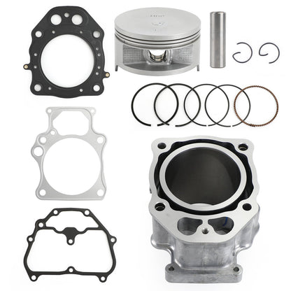 Honda 2012-2019 TRX500 FM/FE/FPE/FPM Fourtrax Foreman 500 Cylinder Jug Piston Rings Gasket Top End Kit 12100-HR0-F00 13101-HR0-F00