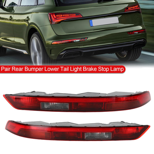 18-21 Audi Q5 US Version Stop Lamp Rear Bumper Lower Tail Light Brake