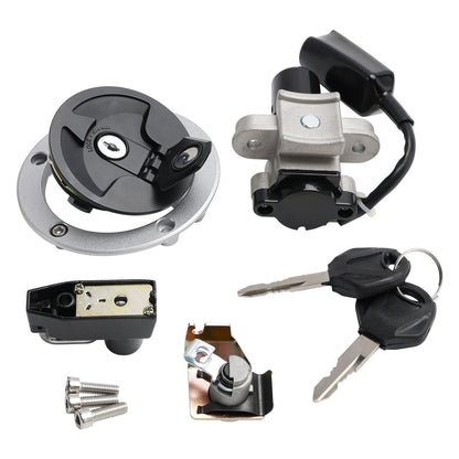 2017-2018 Kawasaki BR125 Z125 PRO KRT Edition Fuel Filler Cap Ignition Switch Lock Assy with Keys 27005-0612 51049-0728 27016-5415