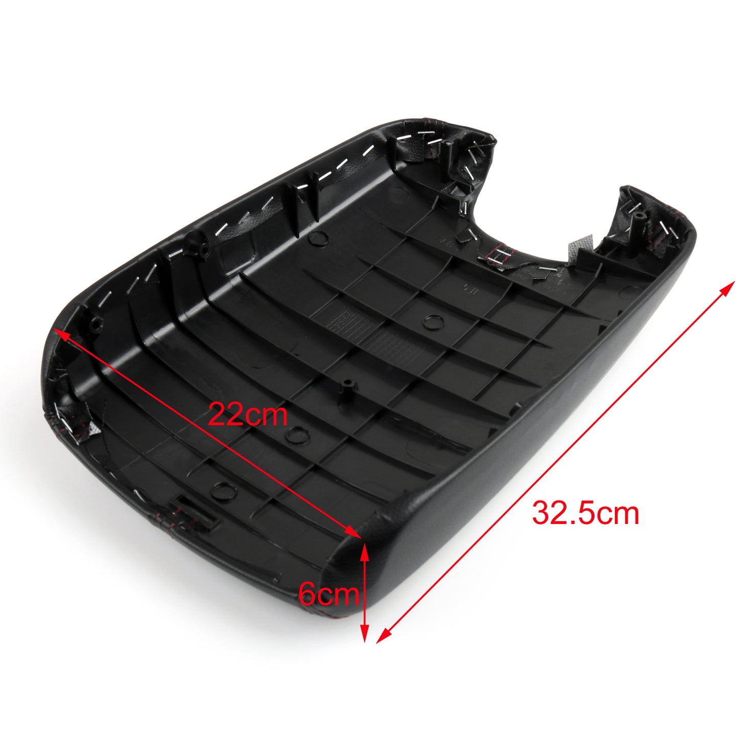 Honda Accord 2008-2012 Leather Center Console Armrest Lid Cover Black