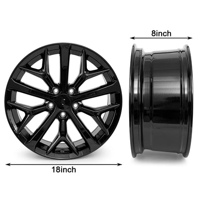 2020-2023 for Honda Civic 18x8'' Black Replacement Alloy Wheel Rim 42700TGGAB2
