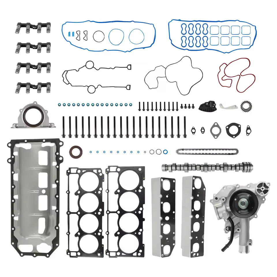 5.7 L Hemi For Dodge Ram 1500 MDS Engine Full Gasket Set Camshaft Valve Lifter & Bolt Kit 5038785AB 5038786AB 53021727AC