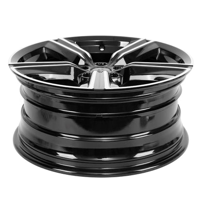 19x8.5" Wheel Rim for 2023 2024 Honda Accord Machined Black