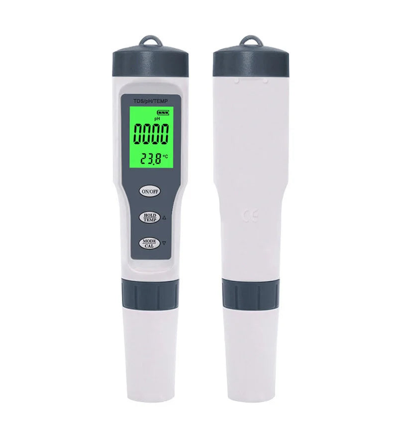 3 In 1 Digital PH TDS TEMP Waterproof Water Quality Meter Tester Test Pen Tool
