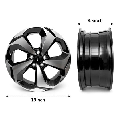19" Wheel Rim for 2018-2020 Honda Accord Machined Grey
