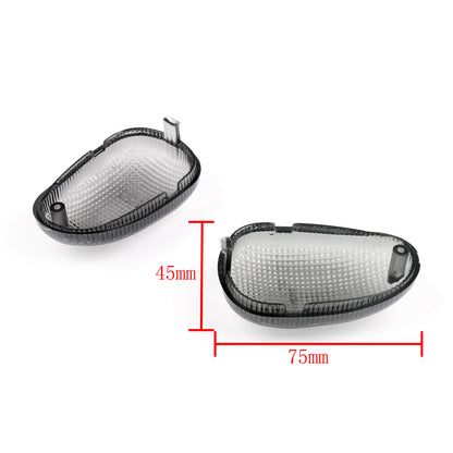 Front Turn Signals Light Lenses For Aprilia Tuono 2002-2004 Mille 2001-2004 Champoo