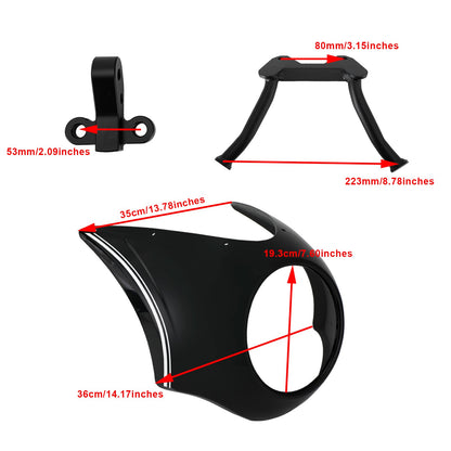 Headlight Windscreen Cover Windshield WindScreen fit for BMW R18 2020-2022