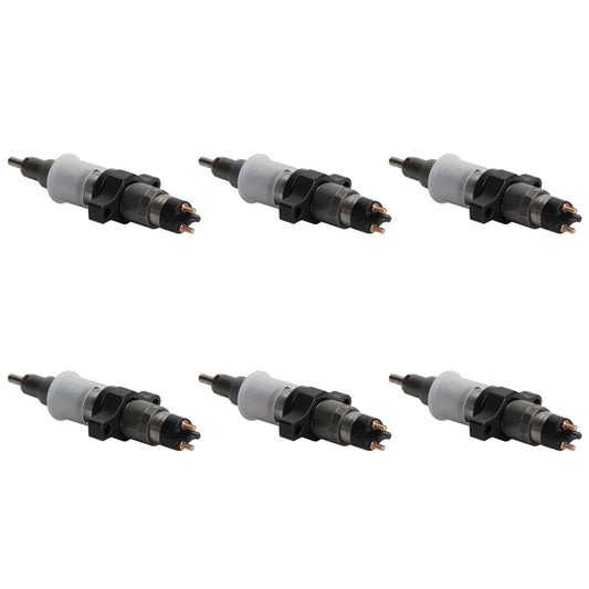 2004-2009 Dodge Ram Cummins 5.9L DIESEL 6pcs Rail Fuel Injectors 0445120238