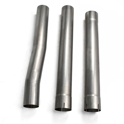 4" Cab & Chassis DPF Delete Exhaust Pipe 2013+ 6.7L Dodge Ram Cummins