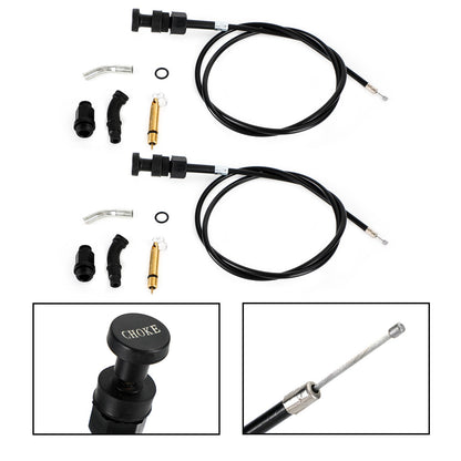 2x Carburetor Choke Cable Plunger Kit fit for Honda Rancher TRX350 FM TM 00-06