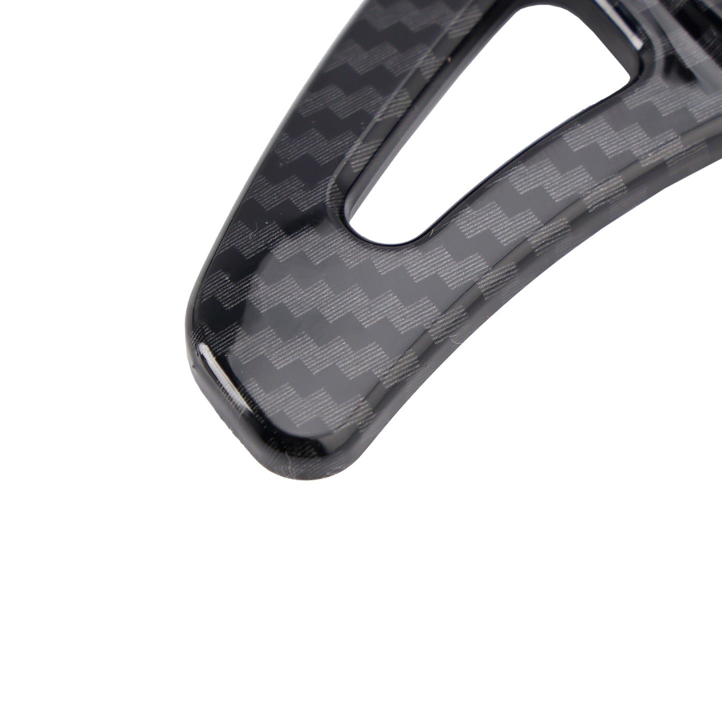 2012-2015 Chevrolet Camaro Carbon Look Steering Wheel Paddle Shifter Extension Covers