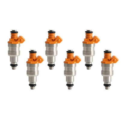 1993-1998 Grand Cherokee I6 4.0L 6PCS Fuel Injectors 33007127 53003956 53030343