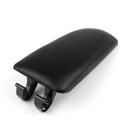 2002-2008 Audi A4 Black Leather Armrest Center Box Console Lid Cover Black Gray Khaki